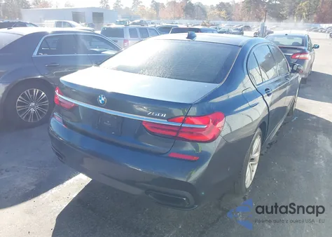 2016 BMW 750I z USA, uszkodzony, nr VIN WBA7F0C53GGL99599